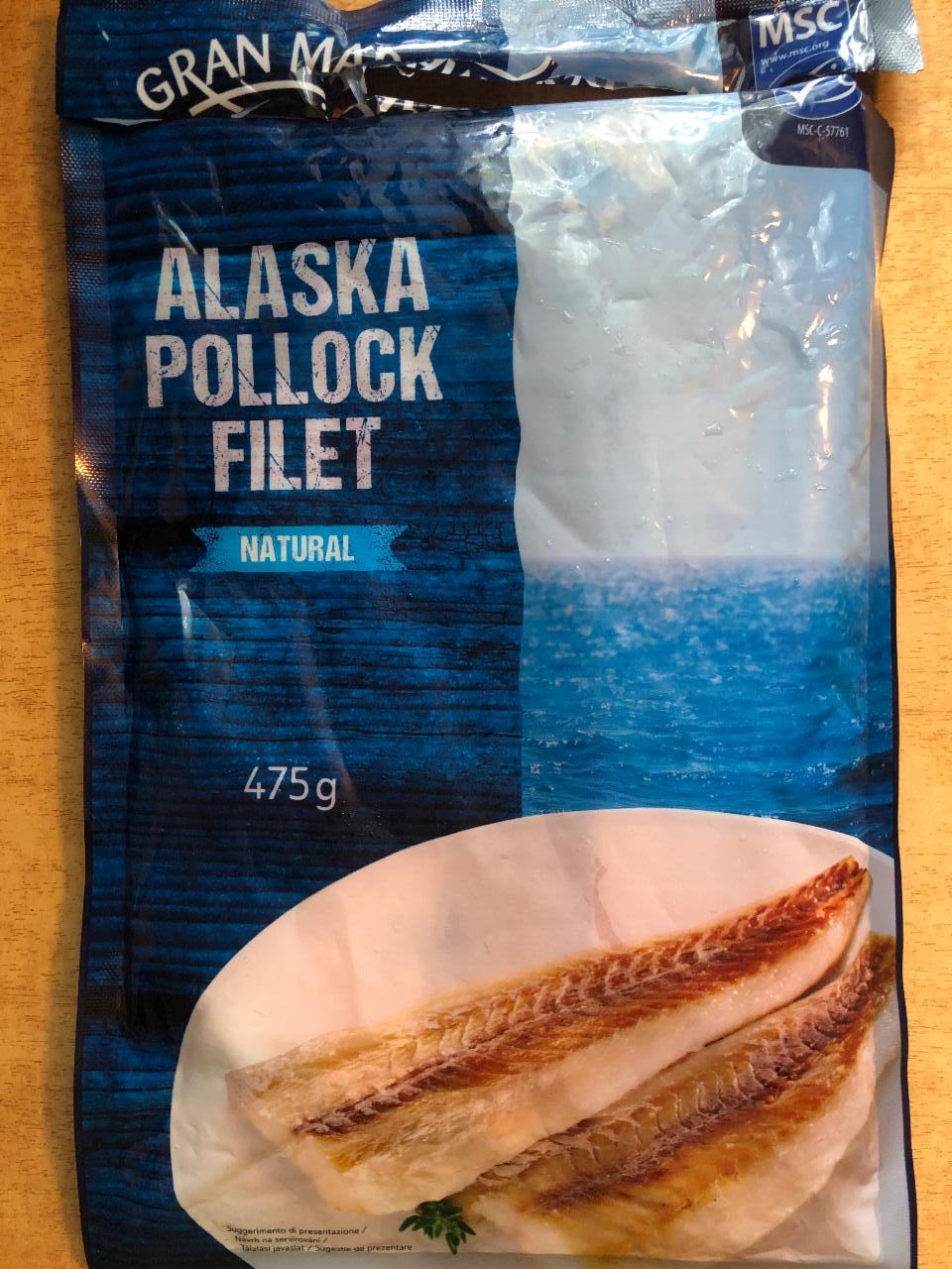 Fotografie - Alaska pollock filet natural Gran Mare