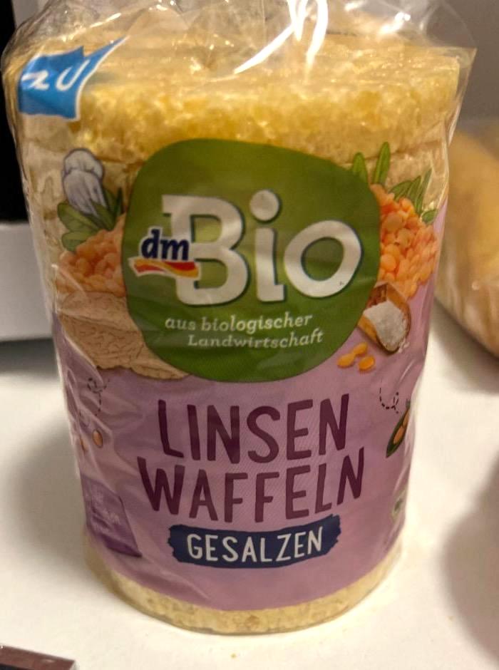 Fotografie - Linsen Waffeln gesalzen dmBio