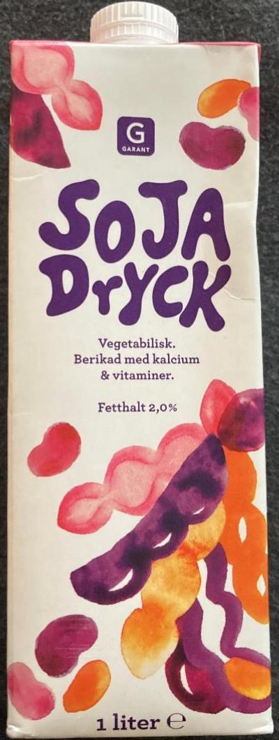 Fotografie - Sója dryck G Garant