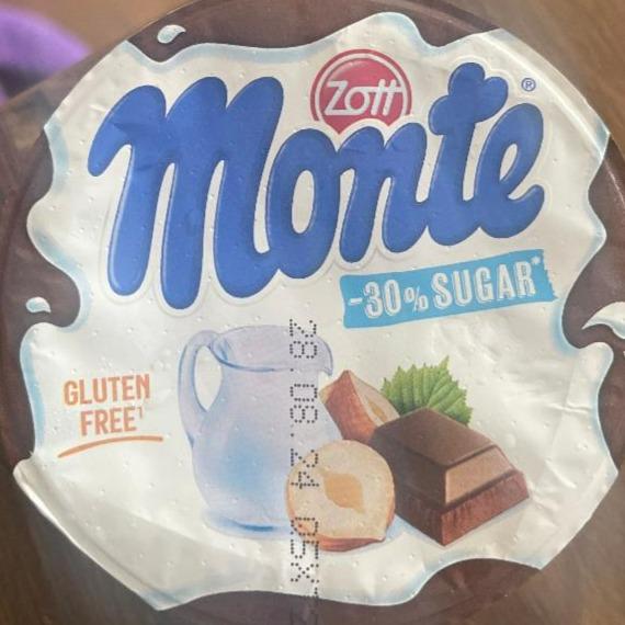 Fotografie - Monte -30% sugar Zott