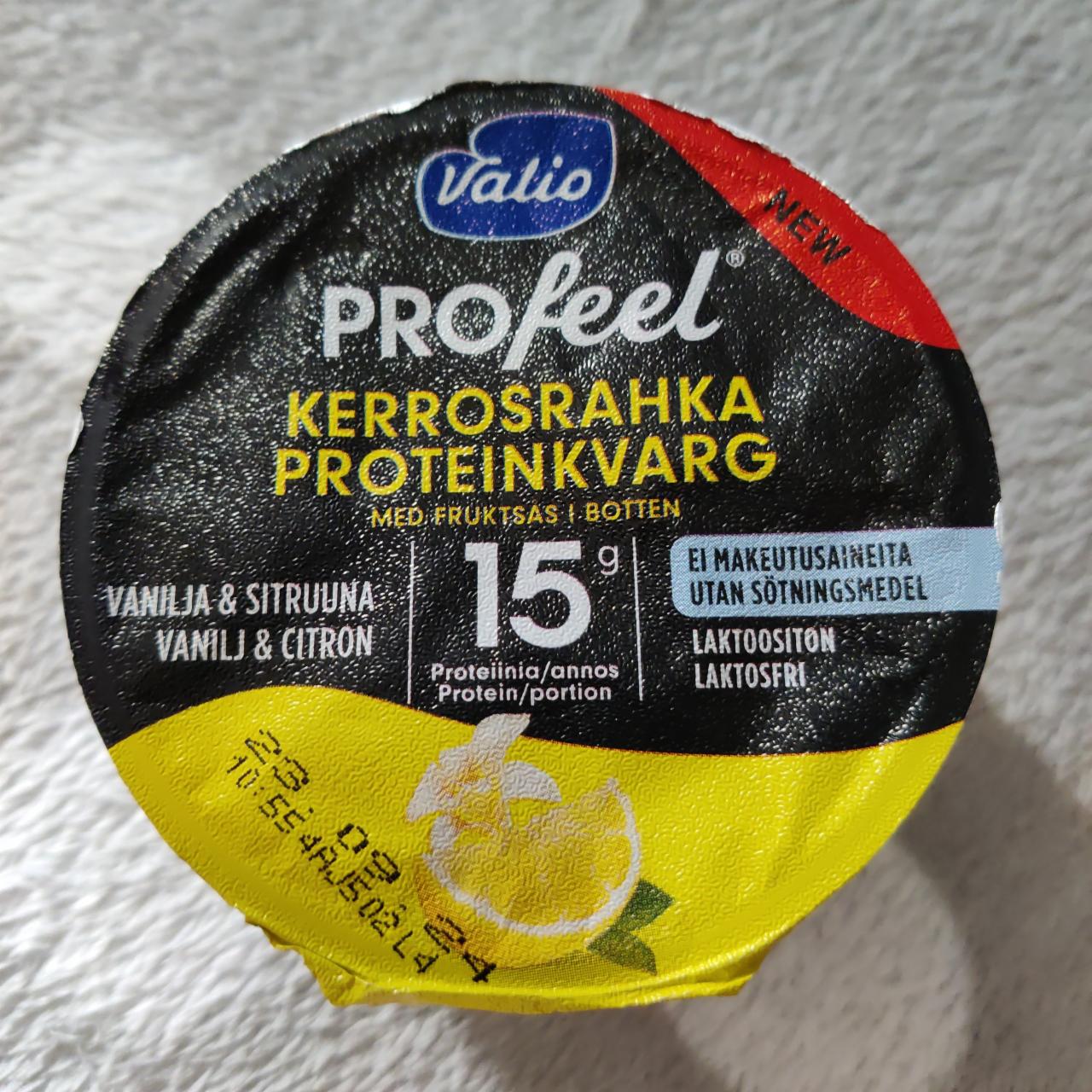 Fotografie - Profeel Protein Snack Vanilla 15g protein Valio