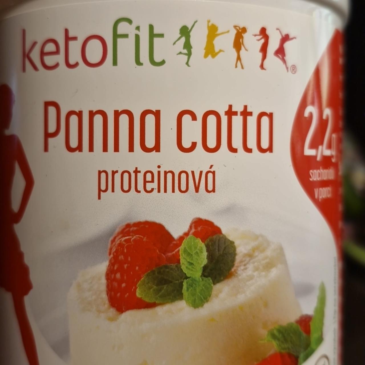 Fotografie - Panna cotta proteinová KetoFit