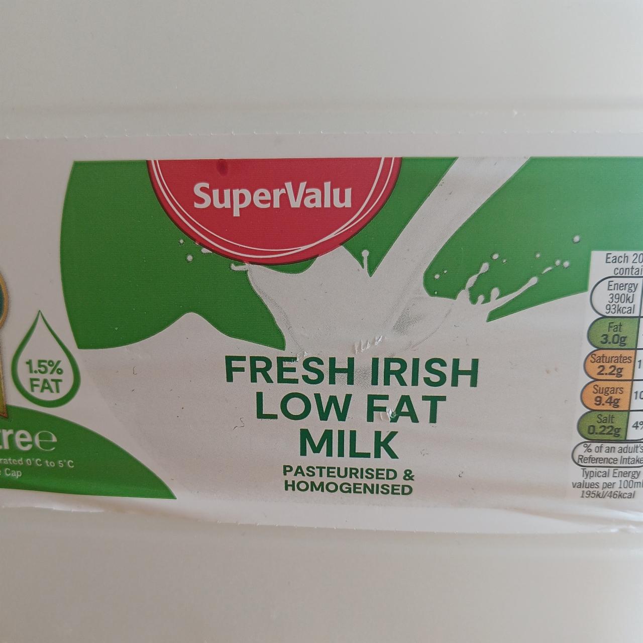 Fotografie - Fresh Irish Low Fat Milk SuperValu