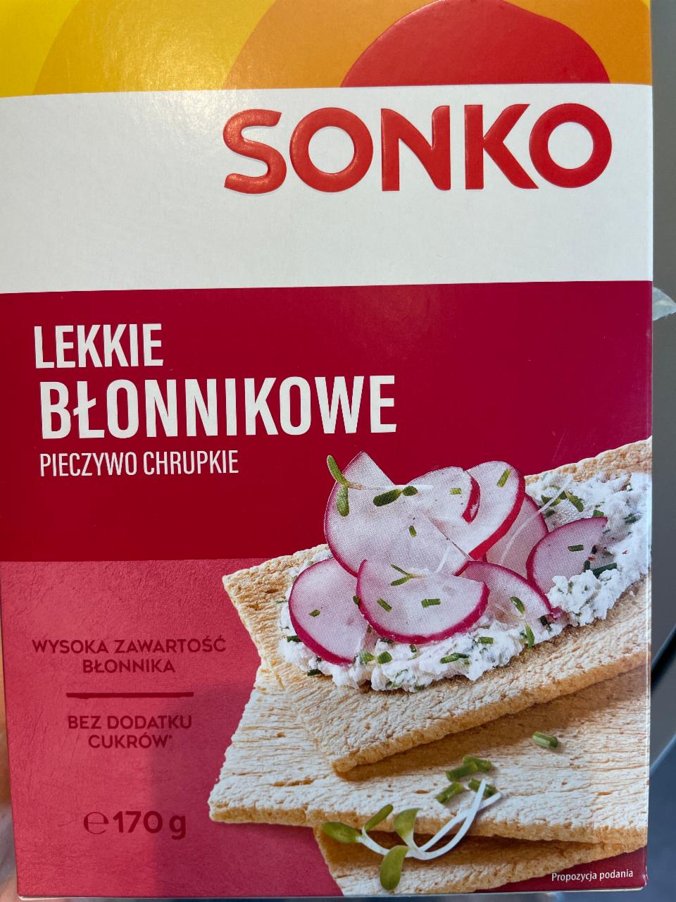 Fotografie - SONKO Pieczywo lekkie blonnikowe