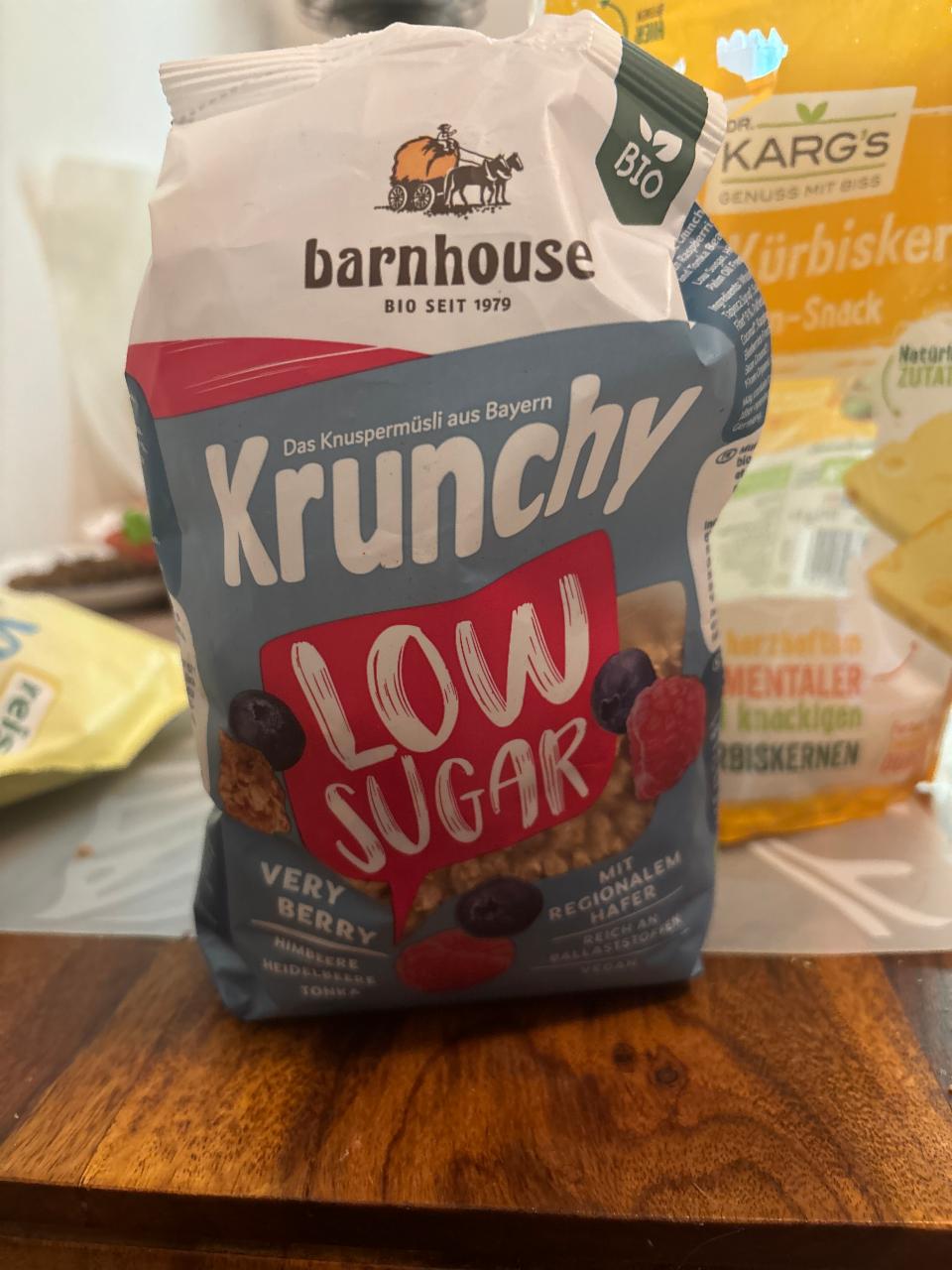 Fotografie - Krunchy low sugar barnhouse