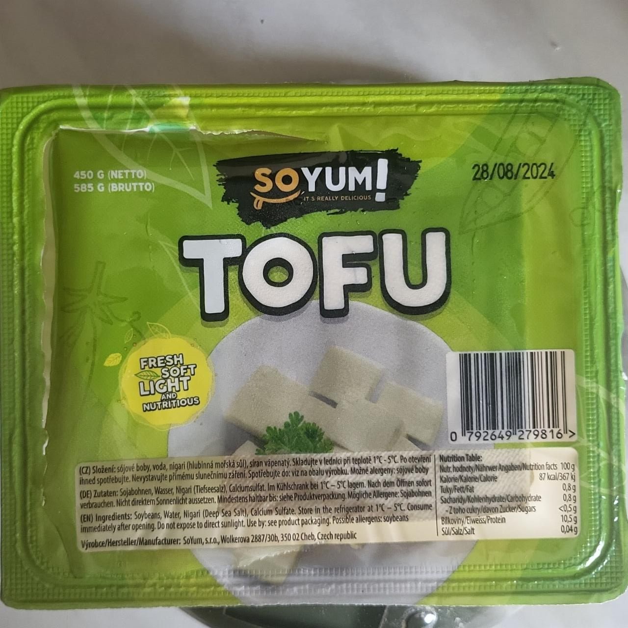 Fotografie - Tofu SoYum!