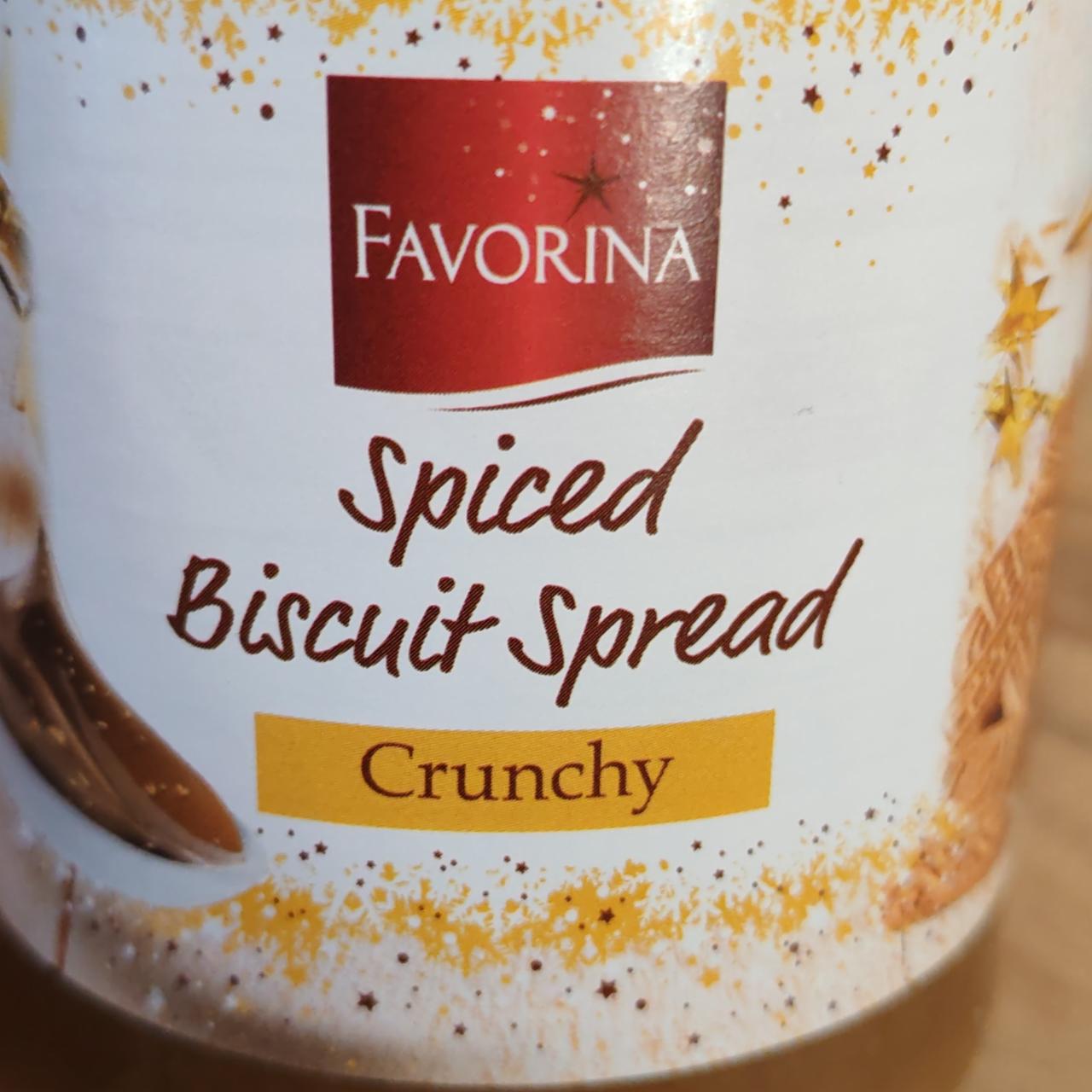 Fotografie - Spiced biscuit spread crunchy Favorina