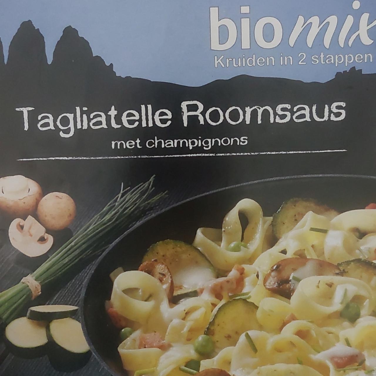 Fotografie - Tagliatelle roomsaus met champignons biomix Beltane