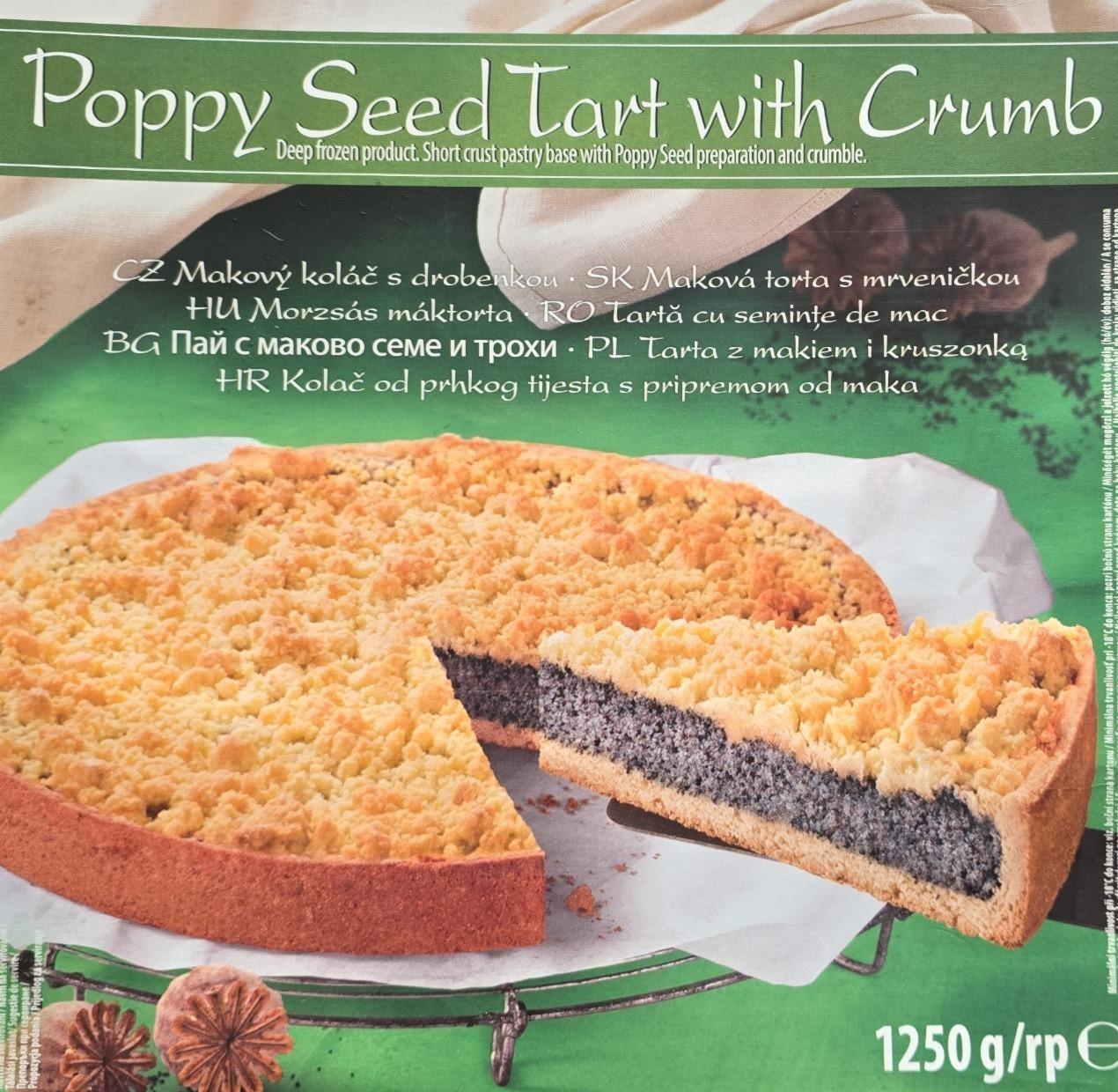 Fotografie - Poppy seed tart with crumb La Lorraine