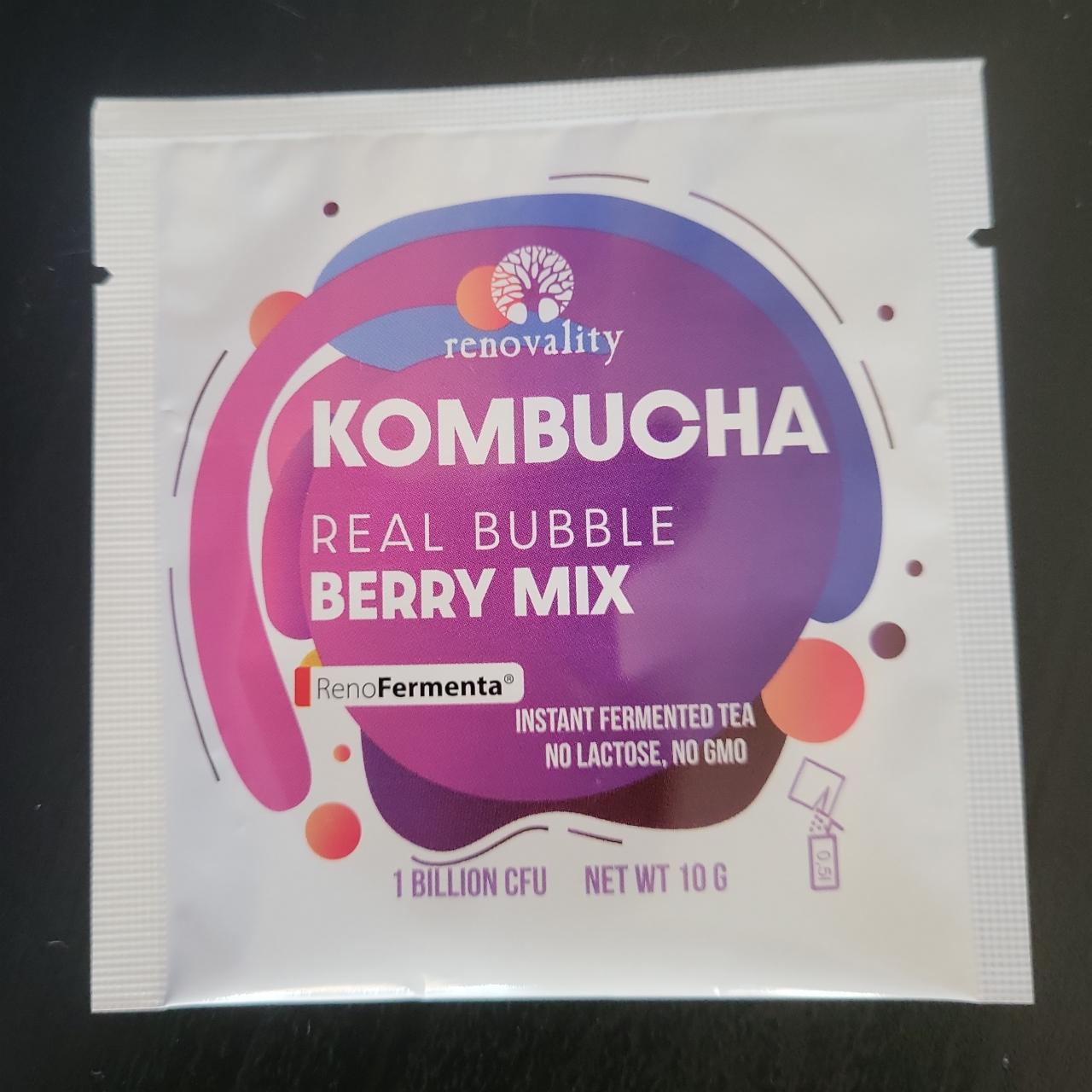 Fotografie - Kombucha berry mix Renovality