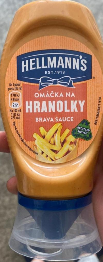 Fotografie - Omáčka na hranolky Brava sauce Hellmann's