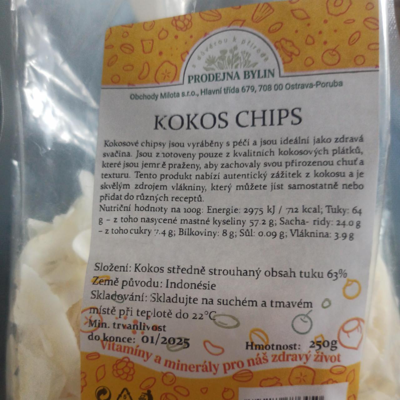 Fotografie - Kokos chips Prodejna Bylin