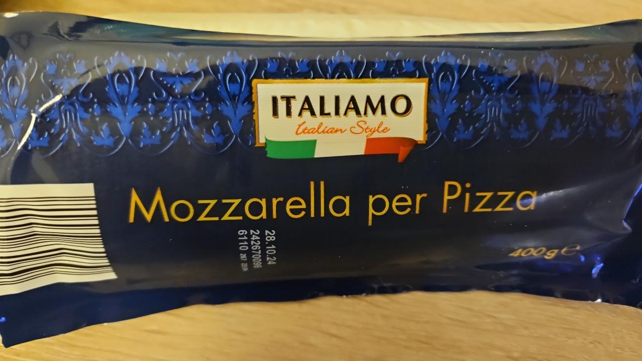 Fotografie - Mozzarella per pizza italiamo