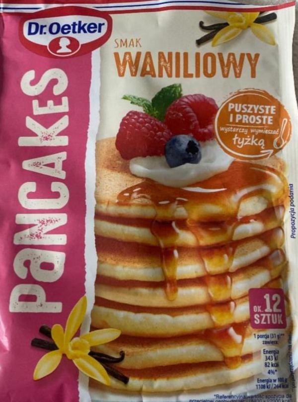 Fotografie - Pancakes smak waniliowy Dr.Oetker