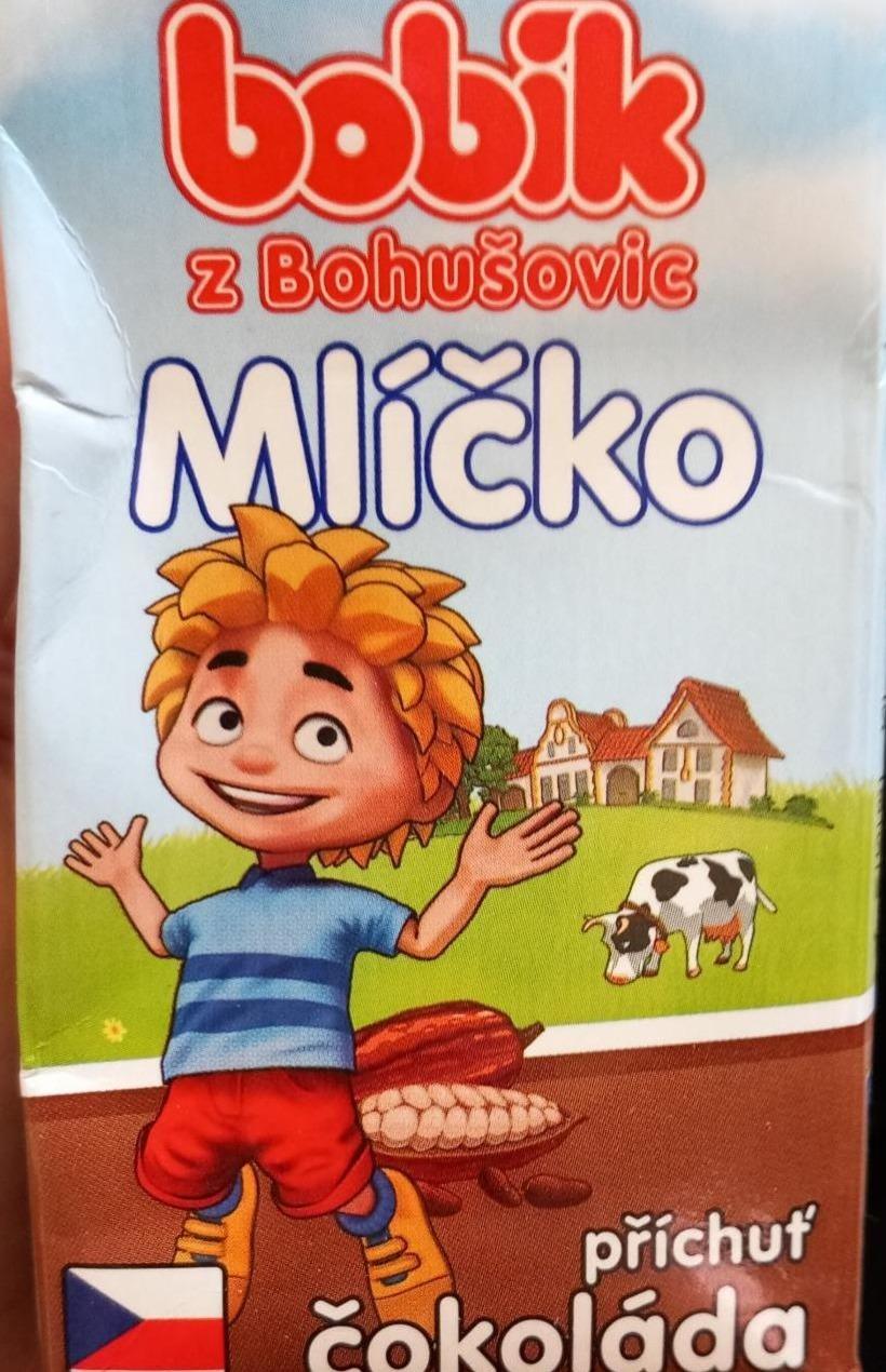 Fotografie - Bobík z Bohušovic mlíčko příchuť čokoláda Bobík