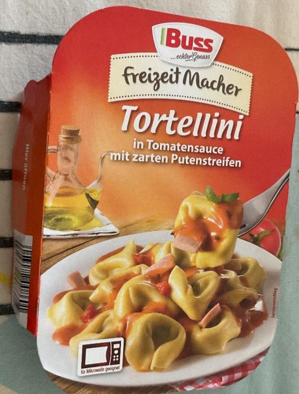 Fotografie - Tortellini in tomatensauce mit zarten putenstreifen Buss