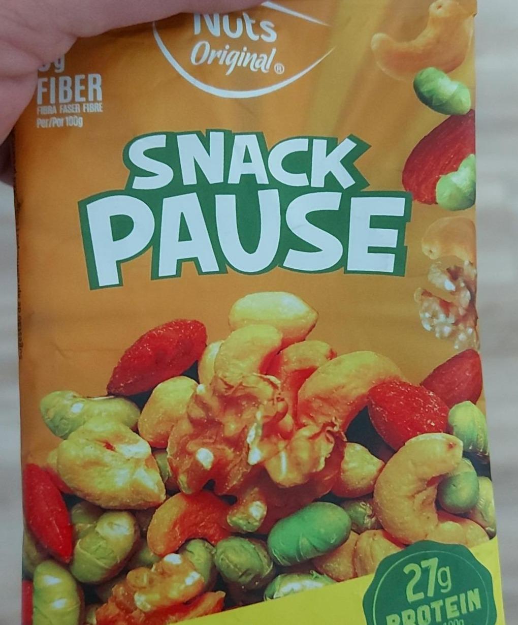 Fotografie - Snack pause nuts mix + edamame Nuts Original