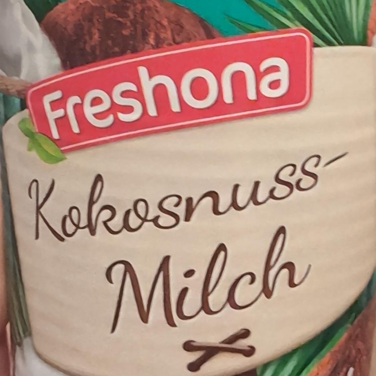 Fotografie - Kokosnuss milch Freshona