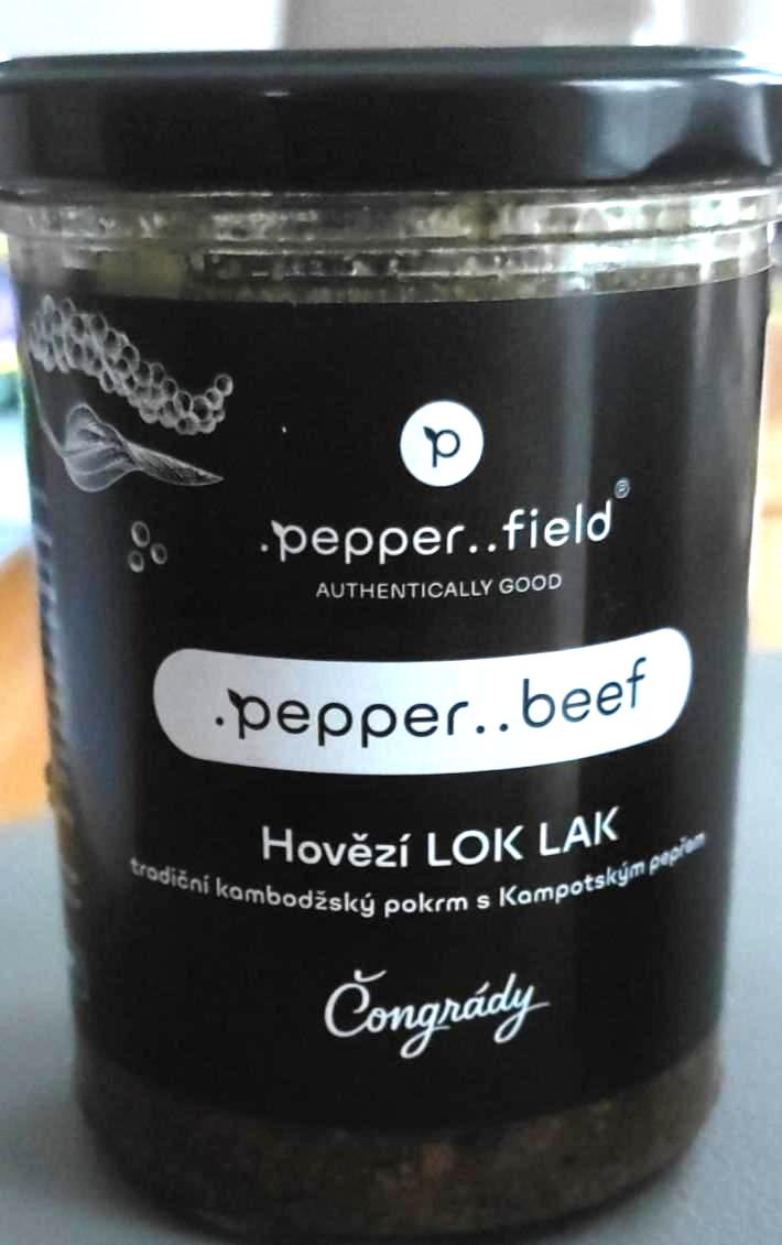 Fotografie - Hovězí lok lak čongrády .pepper..field