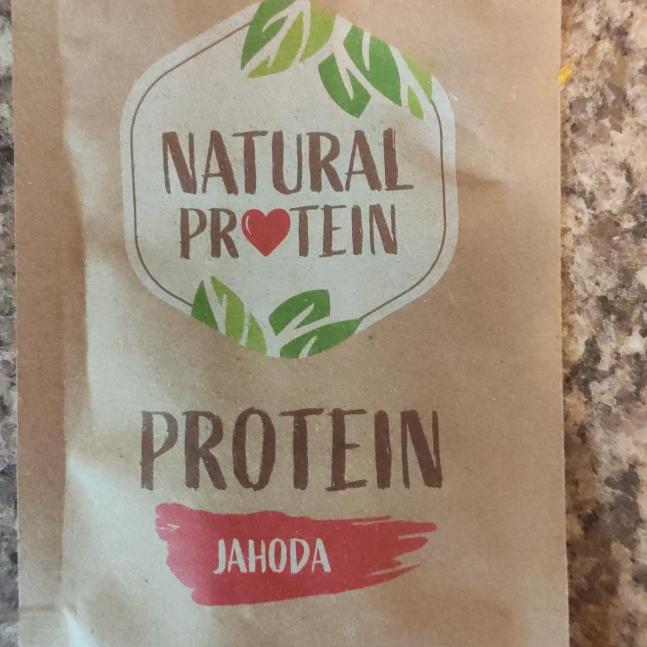 Fotografie - Protein jahoda Natural protein