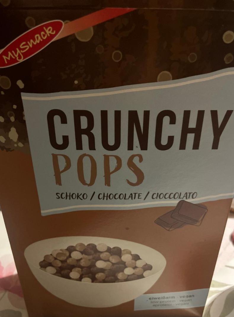 Fotografie - Crunchy pops chocolate MySnack