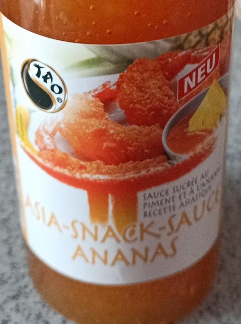 Fotografie - Asia snack sauce ananas Tao