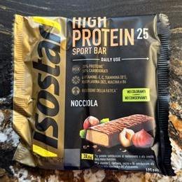 Fotografie - High protein 25 sport bar nocciola Isostar