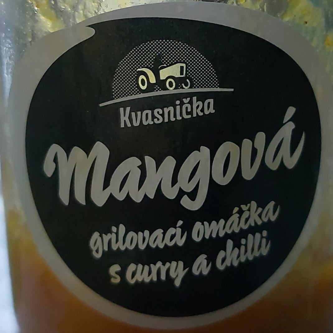 Fotografie - Mangová grilovací omáčka s curry s chilli Kvasnička