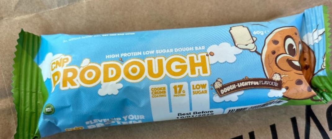 Fotografie - Prodough high protein bar dough-lightful flavour CNP