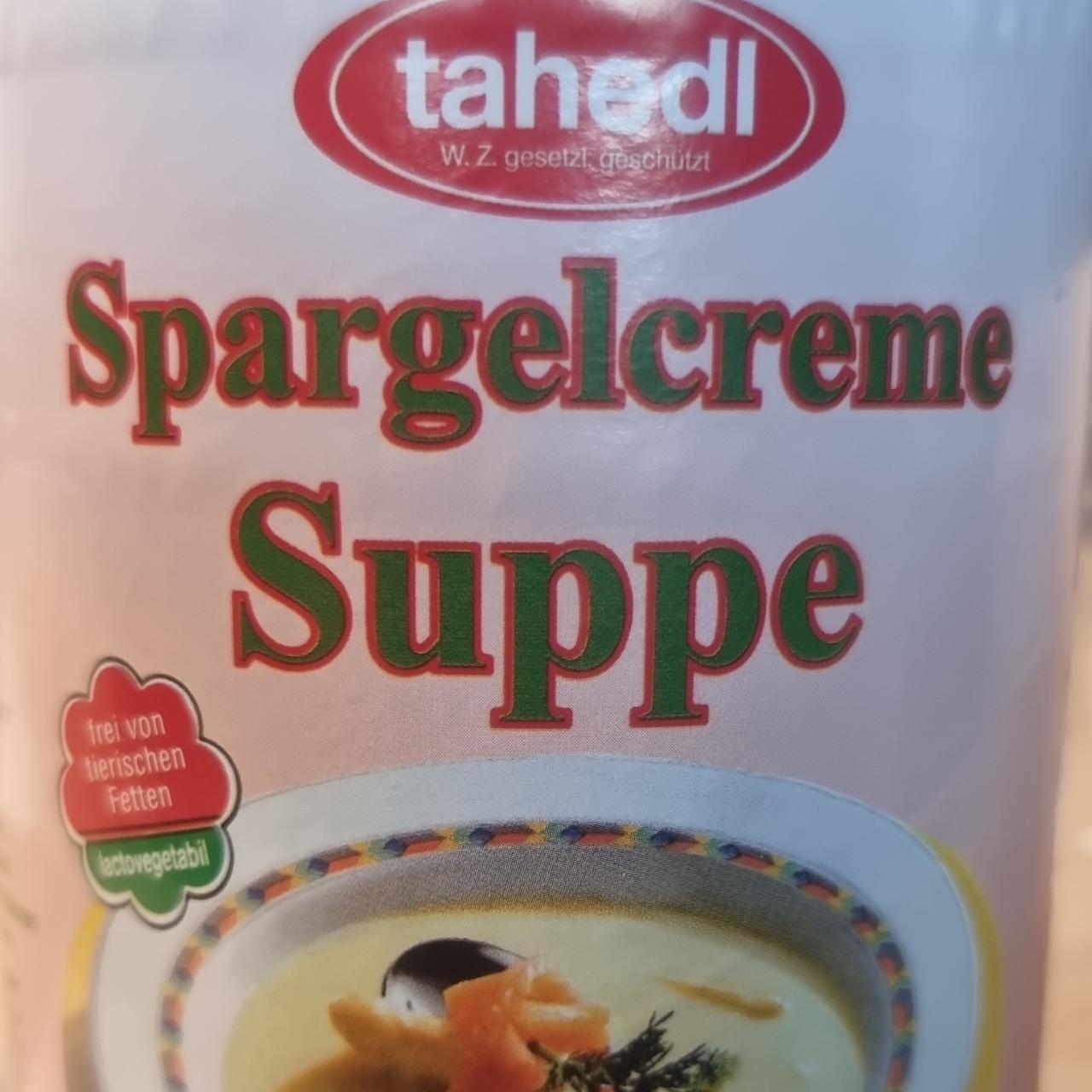 Fotografie - Spargelcreme suppe cremig fein Tahedl