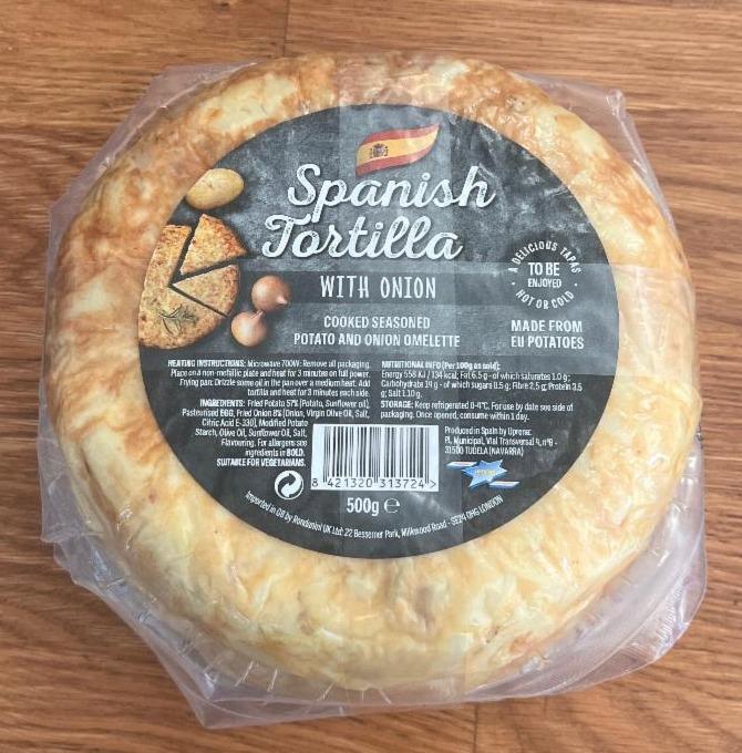 Fotografie - Spanish tortilla with onion