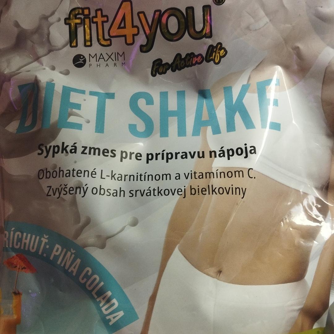 Fotografie - Diet shake piňa colada Fit4you