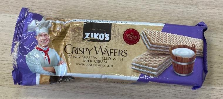 Fotografie - Crispy wafers milk cream Ziko's