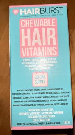 Fotografie - Chewable hair vitamins Hairburst