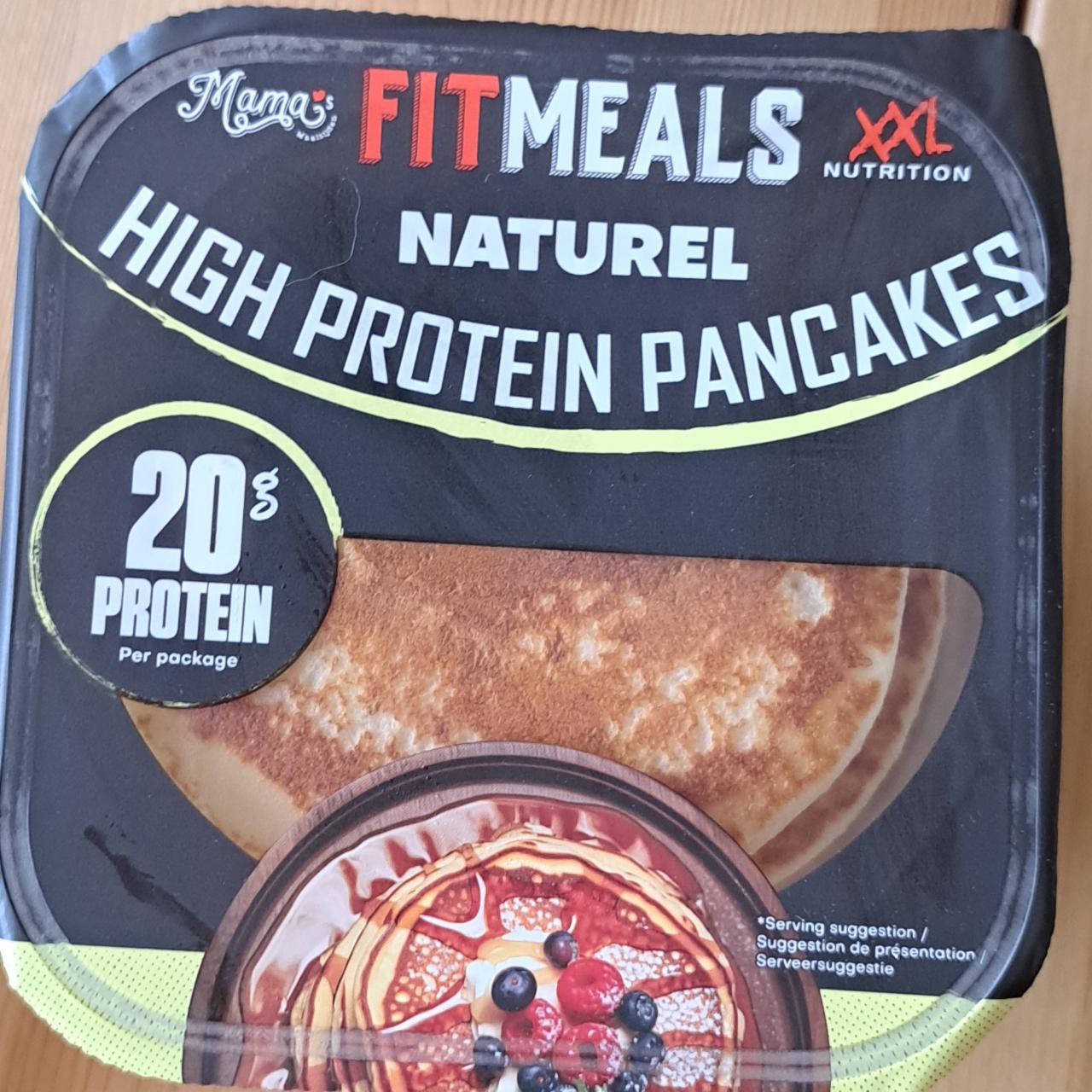 Fotografie - High protein pancakes Naturel Fitmeals