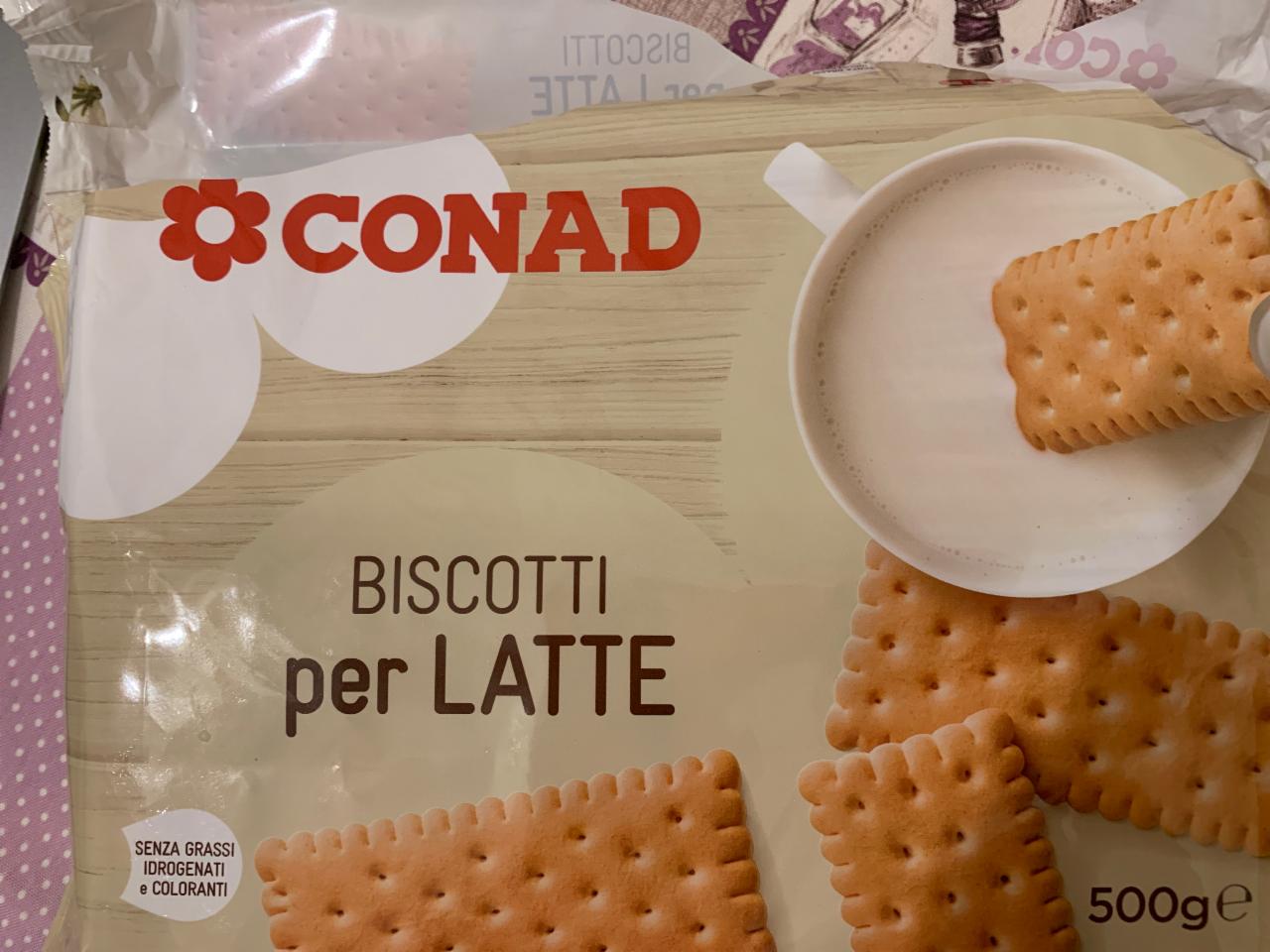 Fotografie - Biscotti per latte Conad