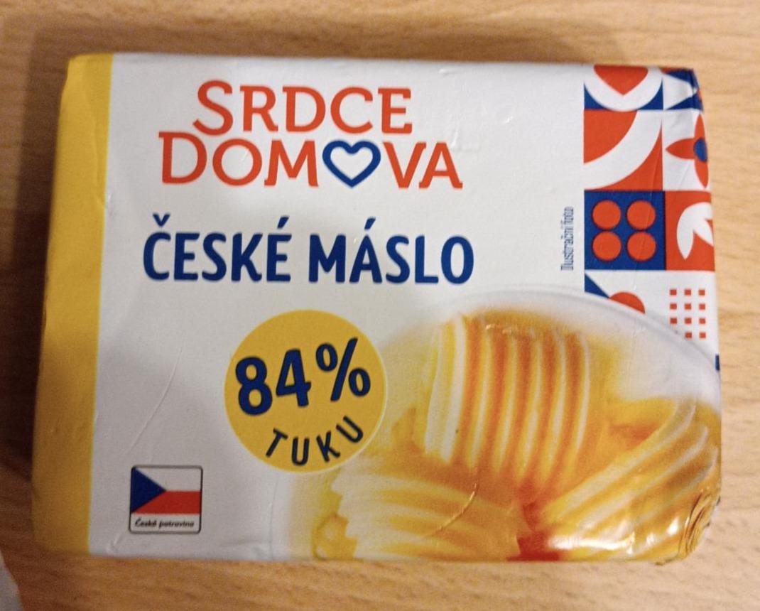 Fotografie - České máslo 84% tuku Srdce domova