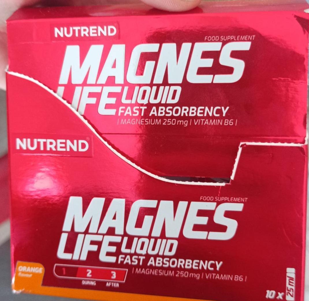 Fotografie - Magnes life liquid fast absorbency orange Nutrend