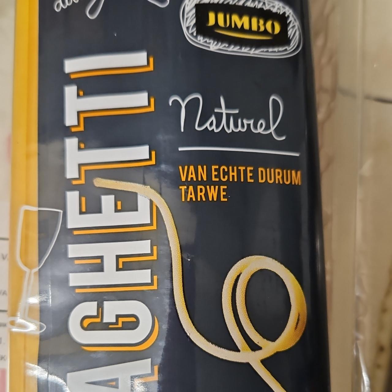 Fotografie - Spaghetti naturel Jumbo