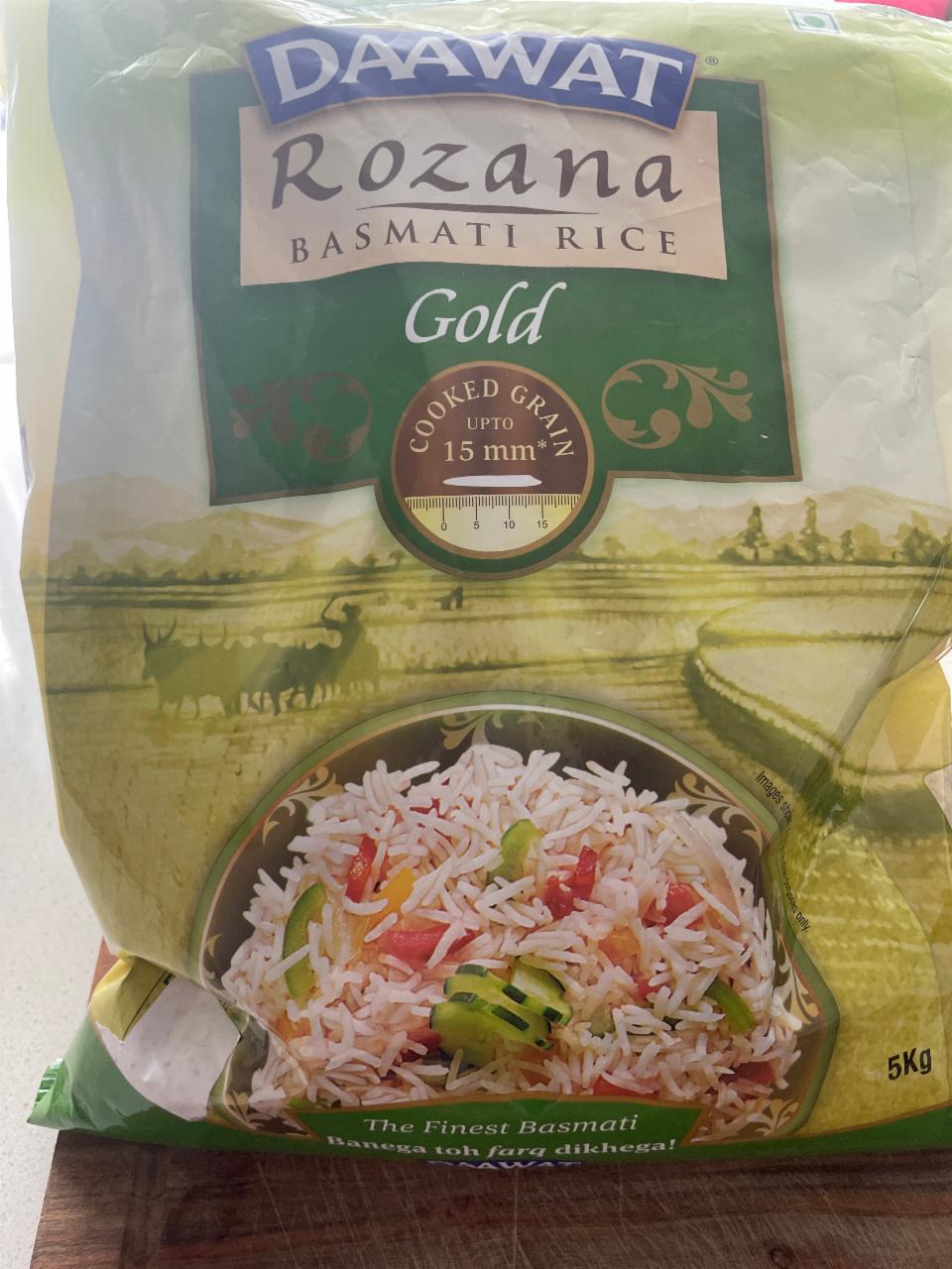 Fotografie - Rozana basmati rice gold Daawat