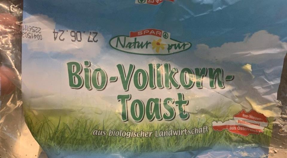 Fotografie - Bio-Vollkorn-Toast Spar Natur pur