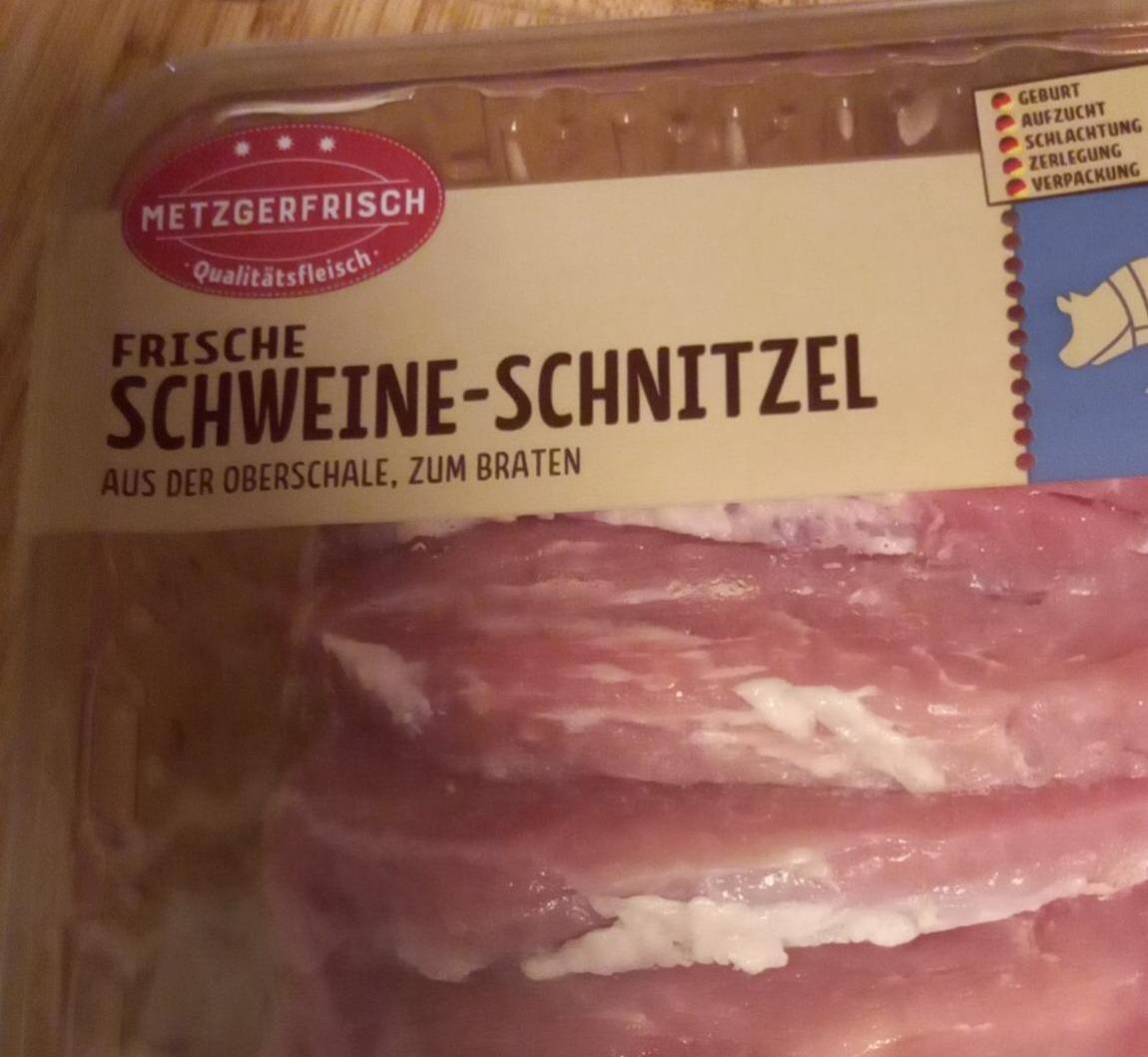 Frische Schweine-Schnitzel Metzgerfrisch - kalorie, kJ a nutriční hodnoty
