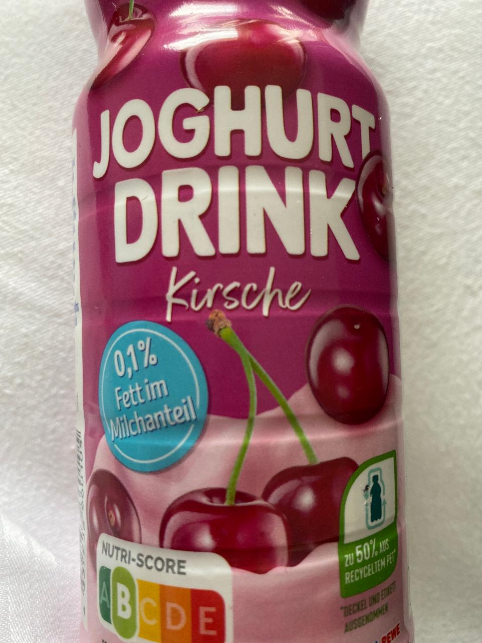 Fotografie - Joghurt drink Kirsche Ja!