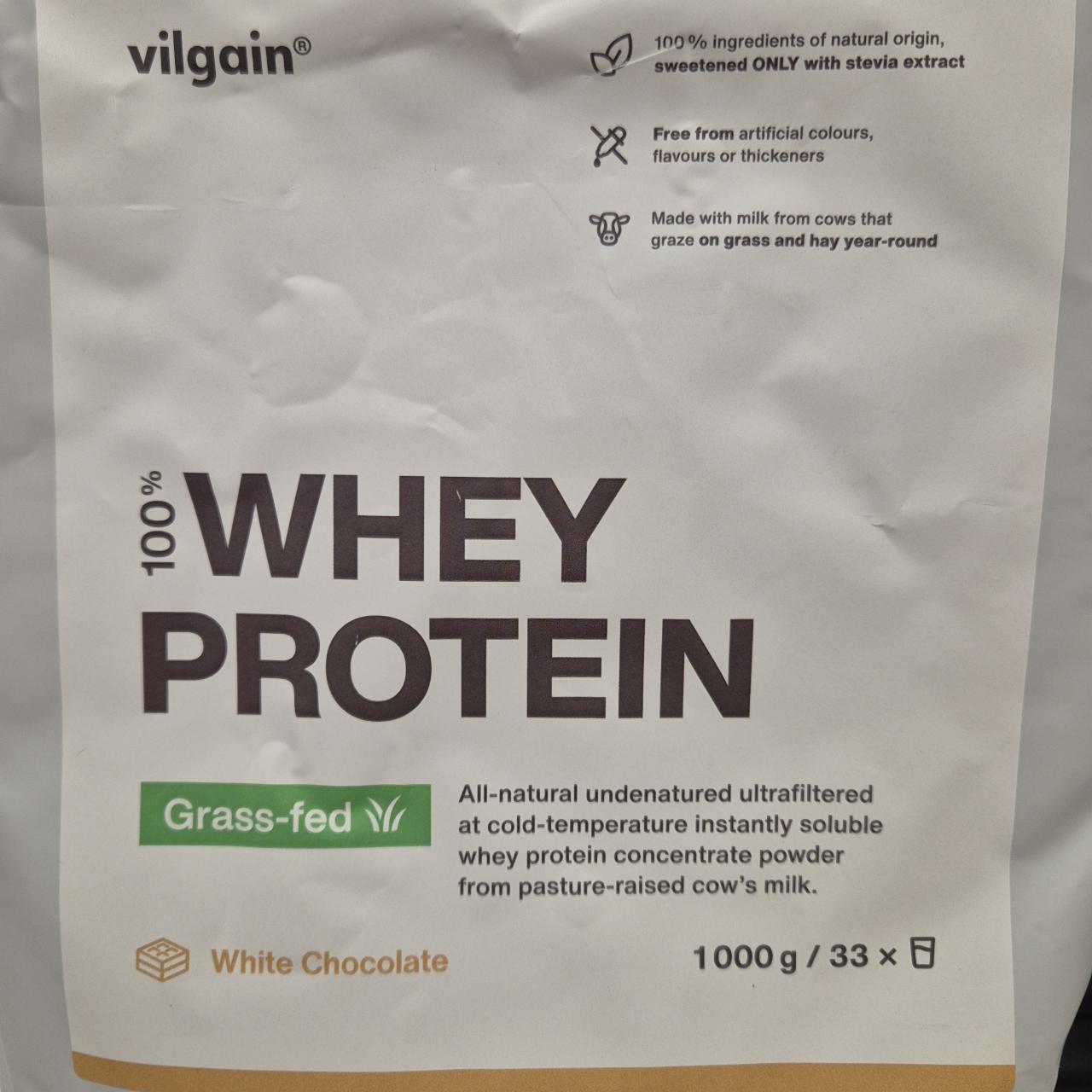 Fotografie - Whey protein white chocolate Vilgain