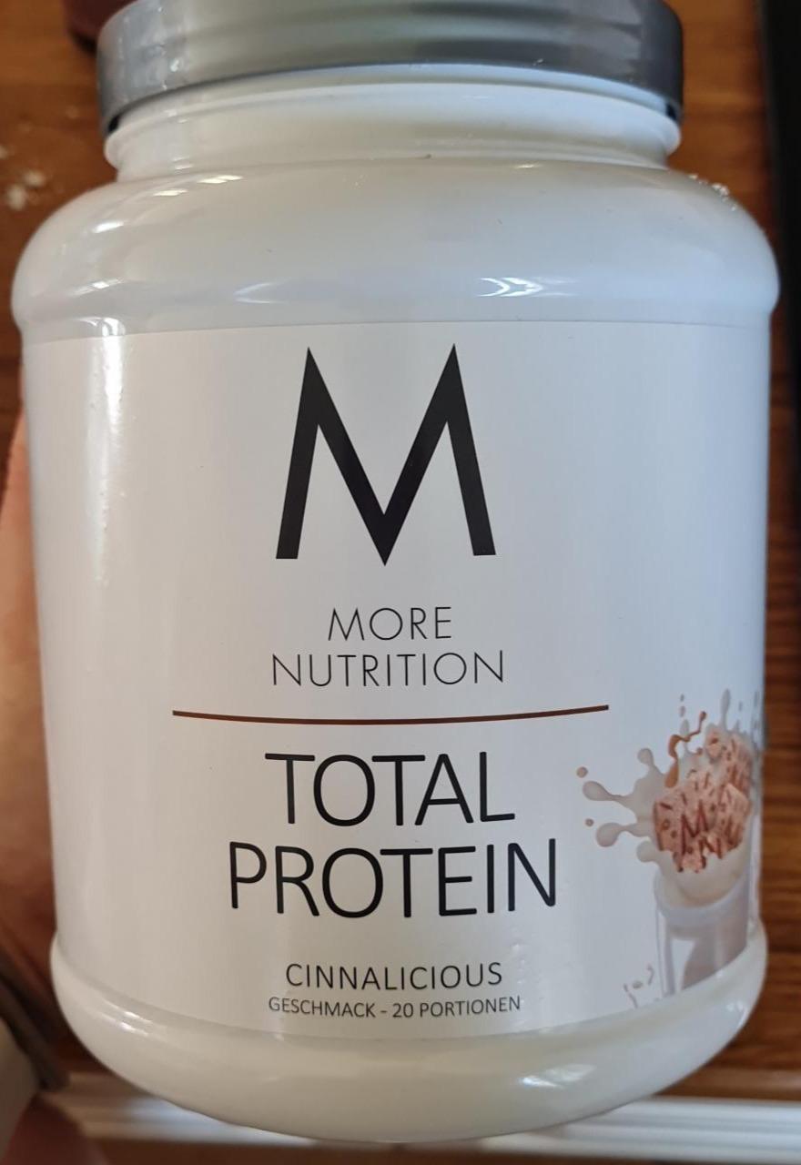 Fotografie - Total protein cinnalicious More Nutrition