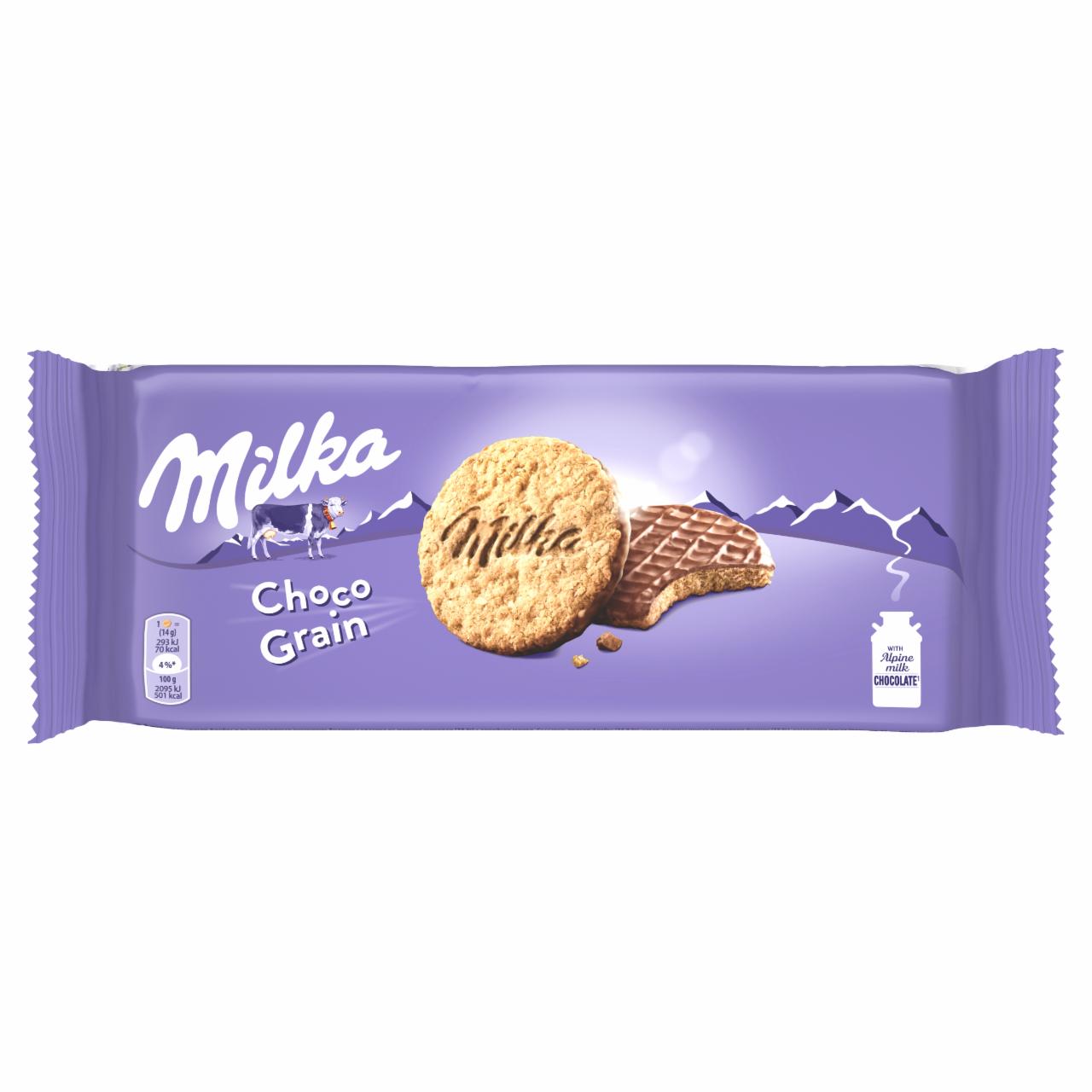 Fotografie - sušenky Milka choco grains