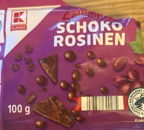 Fotografie - Schoko Rosinen K-Classic