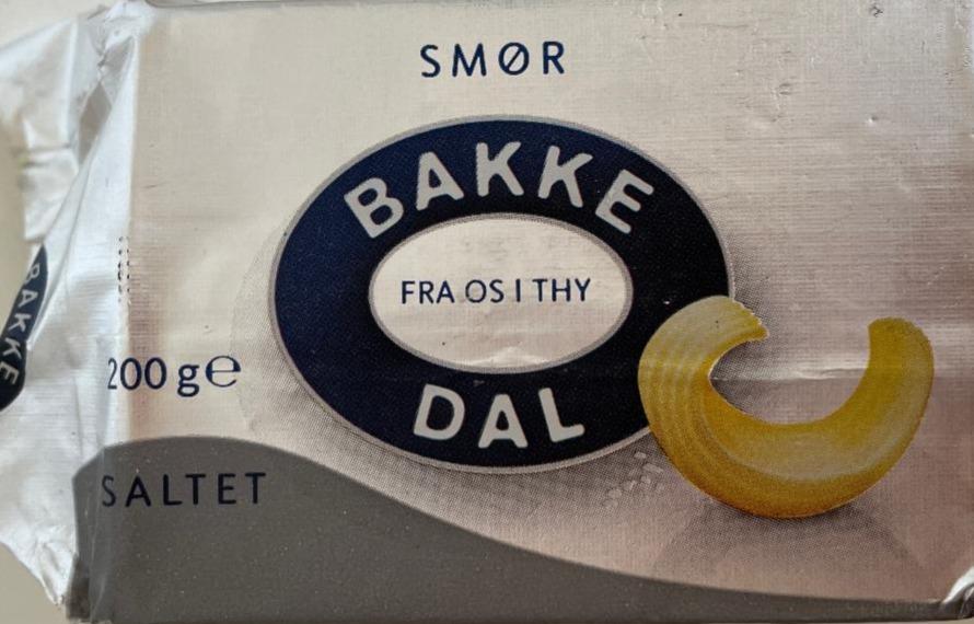 Fotografie - Bakke Dal Maslo solené Smor