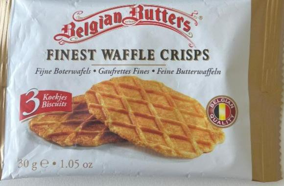 Fotografie - Finest waffle crisps Belgian Butters