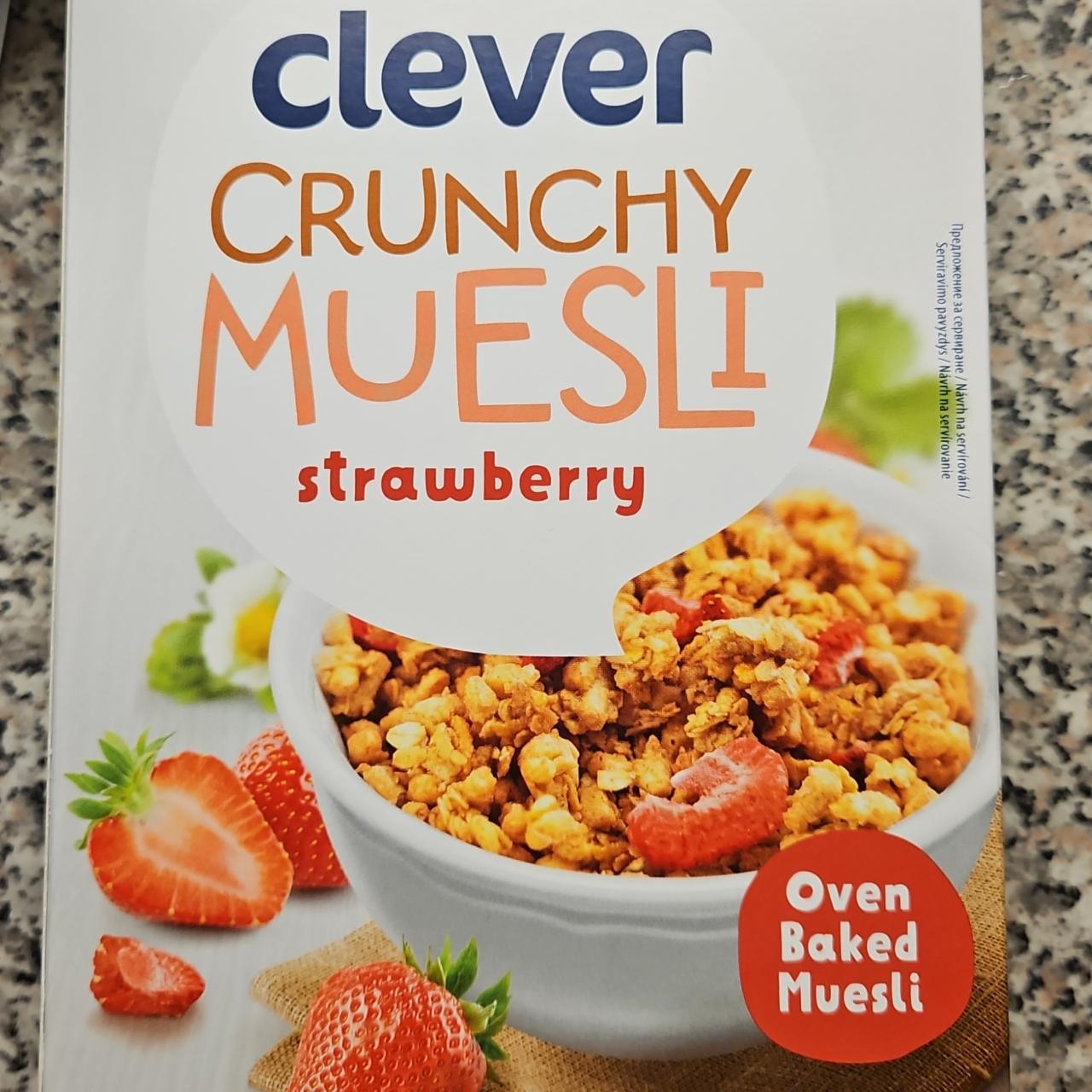 Fotografie - Crunchy muesli strawberry Clever